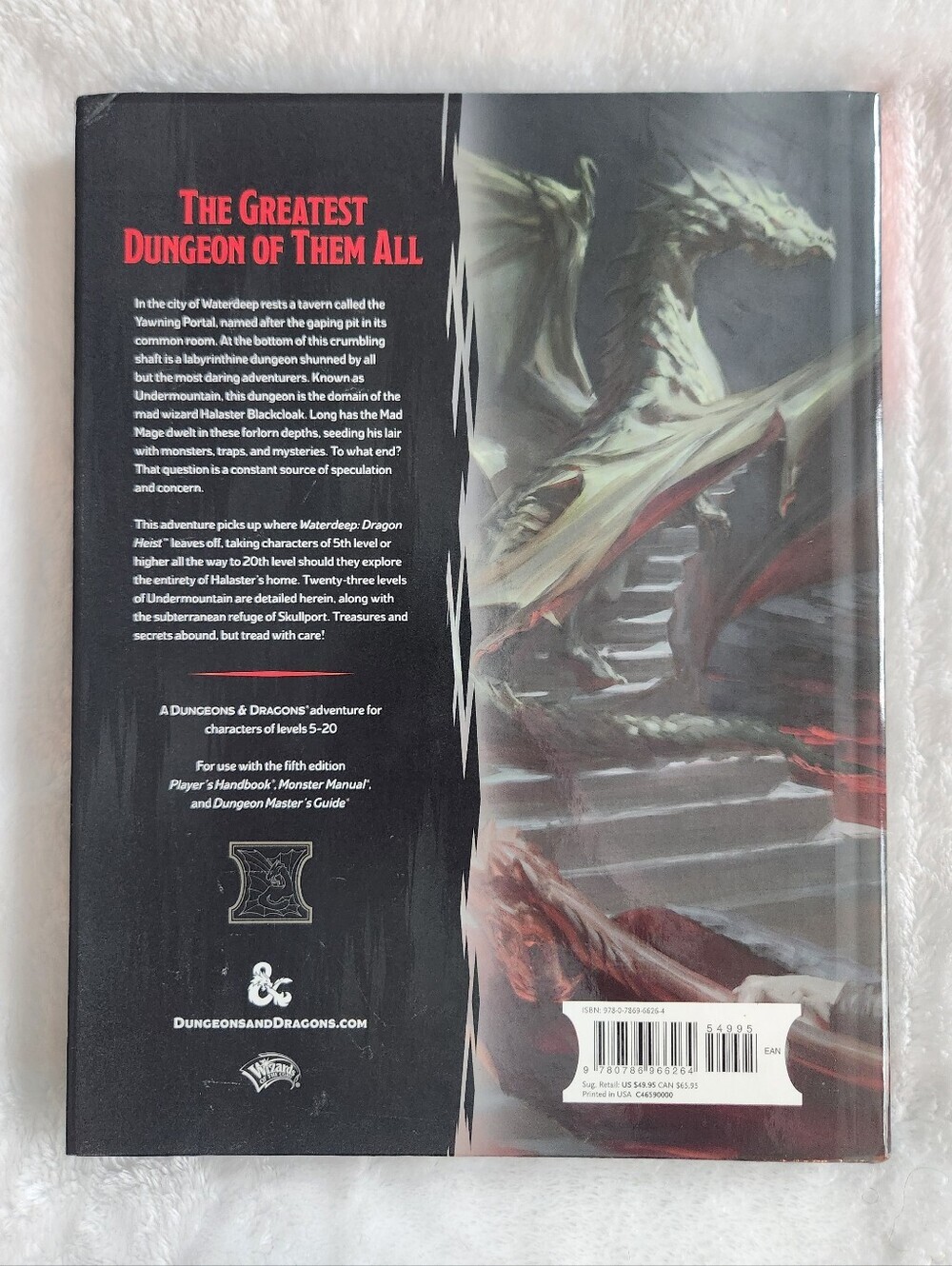 D&D Waterdeep Dungeon of the Mad Mage Hardcover 5E Book Dungeons And Dragons - Picture 2 of 8